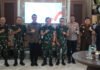 Kunker Pangdam II/Sriwijaya di OKI-OI, Pererat Kemanunggalan TNI dengan Rakyat