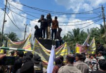 Polres OKI Kawal Aksi Warga Pedamaran di PT Tania Selatan, Tuntut Ganti Rugi Lahan 800 Hektare