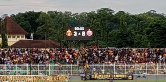 Persija Tumbang di Lampung, Dua Gol Sidibe Jadi Penentu Kemenangan Bhayangkara