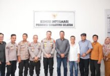 Perkuat Keterbukaan Informasi Publik, Polda Sumsel Sambangi Komisi Informasi Provinsi