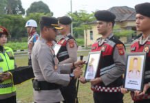 Empat Anggota Polres Muratara Resmi Dipecat Secara Tidak Hormat
