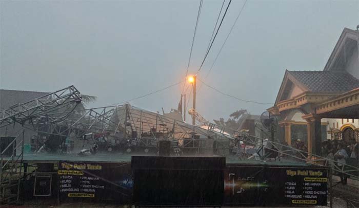 Nyaris Tertimpa Panggung Roboh, Rara LIDA Selamat dari Terjangan Angin Kencang