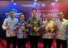 Borong Penghargaan Nasional, Perumda Tirta Jasa Lampung Selatan Raih Top BUMD Awards 2026 Bintang 4