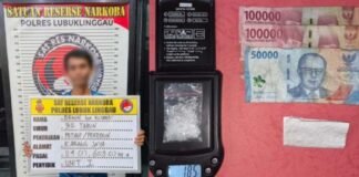 Polisi Gagalkan Dugaan Distribusi Sabu Jalur Muratara di Pasar Satelit