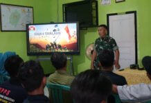 Melalui TMMD, Kodim 0402/OKI Perkuat Wawasan Kebangsaan Masyarakat