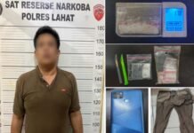 Polisi Temukan Sabu dan Peralatan Pengemasan di Rumah Karyawan Swasta