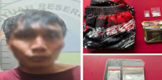 Gerak-gerik Mencurigakan di Pinggir Jalan Antar Pengedar Sabu Asal Lampung ke Tangan Polisi