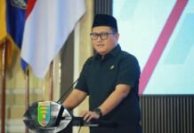 Ketua DPRD Lampung Hadiri Pelantikan GAPEMBI, Dorong Dapur MBG Jadi Penggerak Ekonomi Desa