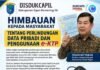 Disdukcapil OKI Imbau Masyarakat Lindungi Data Pribadi dan Bijak Gunakan e-KTP