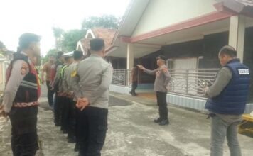 Polres OKI Kerahkan Personel Amankan Ibadah Kenaikan Yesus Kristus