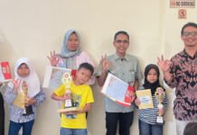 Siswi SDN 12 Kayuagung Juara 1 TOBK Akbar, Syakira Ungguli Puluhan Peserta