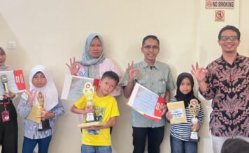 Siswi SDN 12 Kayuagung Juara 1 TOBK Akbar, Syakira Ungguli Puluhan Peserta