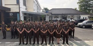 Kajari OKI Pimpin Langsung Upacara Hari Kebangkitan Nasional ke-118