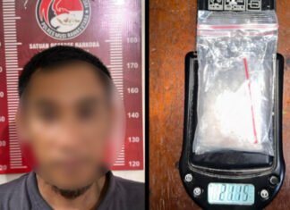 Kurir Sabu Asal Bengkulu Ini Berhasil Dibekuk Polisi