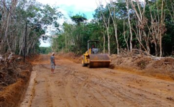TMMD ke-128 Kodim 0402/OKI, Pembangunan Jalan Desa Pematang Sukatani Hampir Tuntas