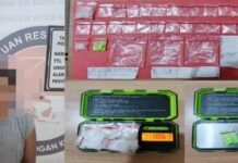 Pengedar di Desa Pedu Simpan 33 Paket Sabu Berlabel Harga, Polisi Temukan Pecahan Ekstasi