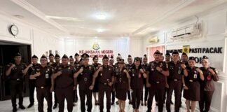 Kajari OKI Lantik 19 CPNS Jadi PNS Penuh, Tekankan Integritas dan Profesionalisme