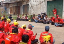 Kapolres OKI Hadiri Doa Bersama May Day, Dorong Pembentukan Dewan Pengupahan