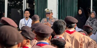 Kapolres OKI Dorong Edukasi Lalu Lintas Sejak Dini Lewat Program Polsanak