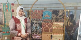 Cerita Sulam Tapis Lampung yang Memikat Pengunjung Pameran Persit 2026