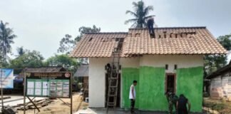 Harapan Baru di Pematang Sukatani, Rumah Bapak Joni Kini Tampil Lebih Layak dan Indah