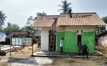 Harapan Baru di Pematang Sukatani, Rumah Bapak Joni Kini Tampil Lebih Layak dan Indah