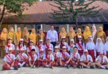 BNNK OKI Sosialisasikan P4GN kepada Siswa SDN 14 Kayuagung