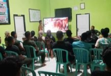 Penyuluhan Peternakan TMMD ke-128 Kodim 0402/OKI Tingkatkan Pengetahuan dan Kesejahteraan Warga