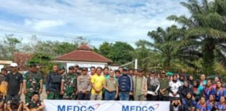 Perkokoh Silaturahmi, Hulu Migas Medco E&P Gelar Sparing Voli Sehat 2026 di Abab