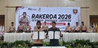 Rakerda 2026 Dibuka, Jihan Tegaskan Pramuka Pilar Pembentukan Generasi Berkarakter
