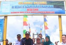 Resmikan Jembatan Gantung Desa Siku, Bupati Muara Enim: Dongkrak Ekonomi dan Pariwisata Warga
