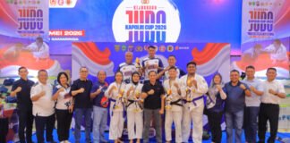 Kontingen Polda Lampung Raih 4 Medali di Hari Pertama Judo Kapolri Cup 2026