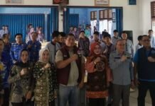 BNNK OKI Sosialisasikan Bahaya Narkoba kepada Pelajar SMAN 1 SP Padang