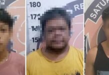 Polisi Bekuk Tiga Pelaku Narkoba di Dua Lokasi Berbeda dalam Air Sugihan