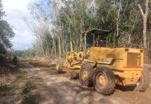 Hari ke-19 TMMD Kodim 0402/OKI, Pembukaan Jalan Capai 85 Persen