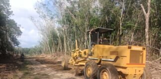 Hari ke-19 TMMD Kodim 0402/OKI, Pembukaan Jalan Capai 85 Persen