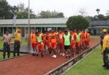 Semangat Prajurit Tetap Terjaga, Kodim 0402/OKI Gelar Garjas Periodik Semester I