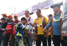 Kapolda Sumsel Pimpin Flag Off Final Race Kejurnas Motoprix 2026 di Lahat