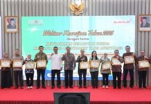 Bangun Motivasi Jajaran, Sekjen Kementerian ATR/BPN Apresiasi Satker Pengelola Kearsipan Terbaik