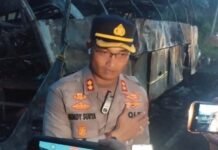 Kapolres Muratara Update Penanganan Laka Bus ALS dan Truk Tangki