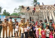 Pastikan Program Berjalan Optimal, Ketua Tim Wasev TMMD ke-128 Kunjungi Lokasi TMMD Kodim 0402/OKI