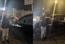 Uang Rp10 Juta Raib, Polrestabes Palembang Olah TKP Pencurian Modus Pecah Kaca