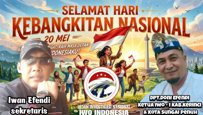 Peringati Harkitnas, IWOI Kerinci–Sungai Penuh Ajak Generasi Muda Perkuat Persatuan Bangsa