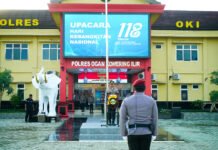 Kapolres OKI Ajak Personel Tingkatkan Nasionalisme dan Literasi Digital di Momentum Harkitnas