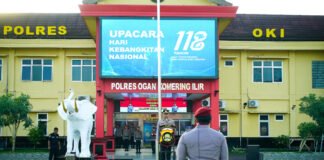 Kapolres OKI Ajak Personel Tingkatkan Nasionalisme dan Literasi Digital di Momentum Harkitnas