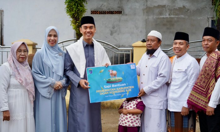 ASN OKI Tebar 60 Hewan Kurban untuk Warga Kurang Mampu