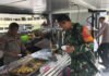Sat Brimob Polda Sumsel Siapkan Dapur Lapangan pada Peringatan May Day