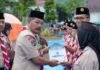 Buka Jambore Kwartir Cabang Pramuka 2026, Ini Pesan Bupati Kerinci