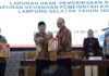 Konsisten Satu Dekade, Lampung Selatan Kembali Raih Opini WTP ke-10 dari BPK