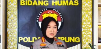 Polda Lampung Intensifkan Pengejaran Pelaku Penembakan Bripka Arya Supena